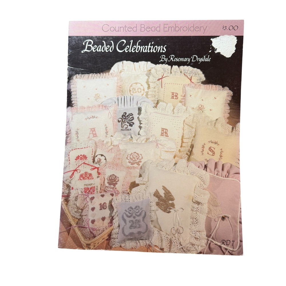 Beaded Celebrations Counted Bead‎ Embroidery Book by Rosemary Drysdale